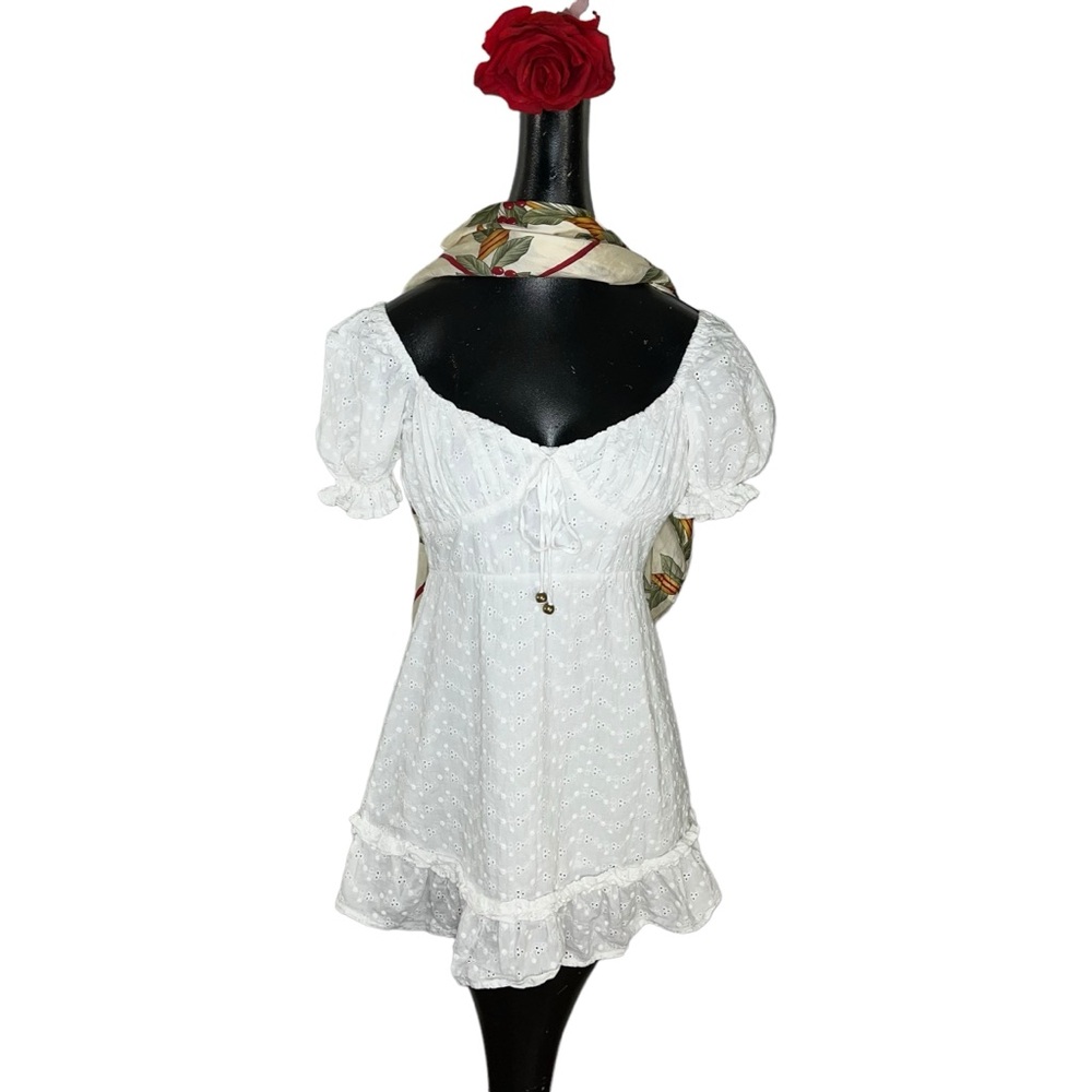 Strangers & Lovers white dress